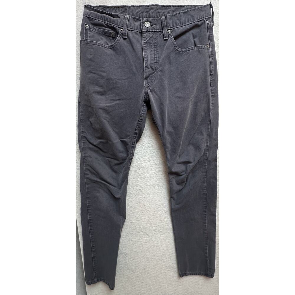 Levi’s 512 Men’s Slim Taper Jeans Gray Wash Denim 32x32 Pants